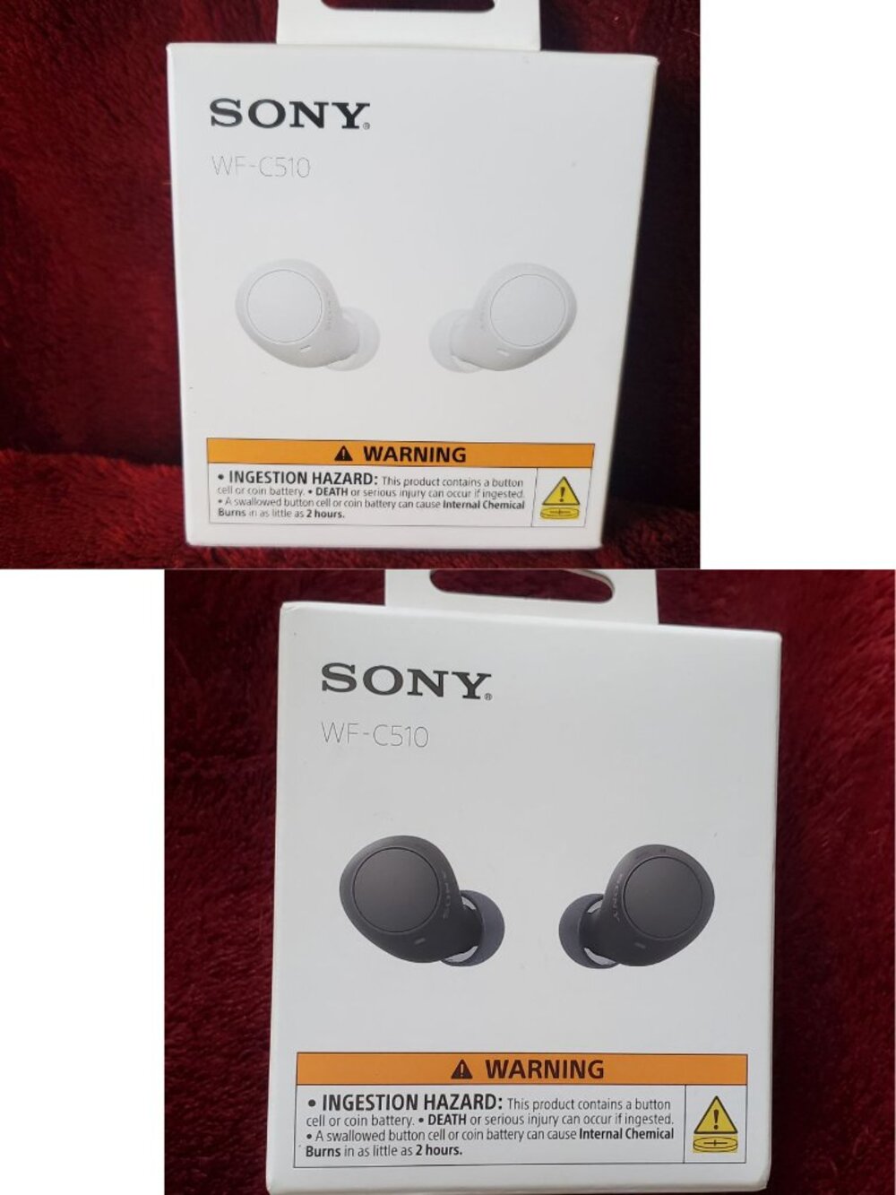 Sony WF-C510 Wireless Earbuds for iPhone/iPod NWT works with Android